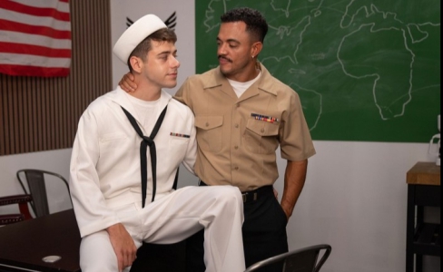 Boning the Navy Twink - Javao and Joey Mills Capa